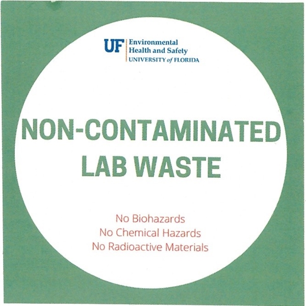 Non-Contaminated Lab Waste - Standard