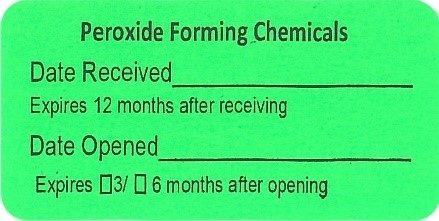 Peroxide Forming Chemicals