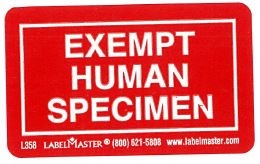 Exempt Human Specimen